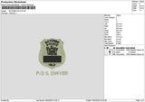 Bayonnetext Embroidery File 6 sizes