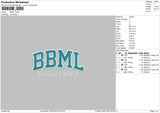 BBML Embroidery File 6 sizes