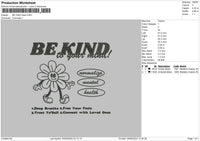 Flowerkind V3 Embroidery File 6 sizes