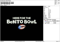 Bowltext 0510 Embroidery File 6 sizes