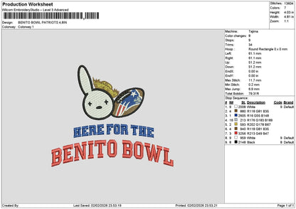 Bowltext 0202 Embroidery File 6 sizes