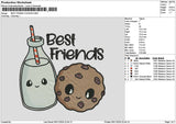 Cookies 02 Embroidery File 6 sizes