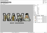 BEST GRANDMA Embroidery Machine File