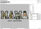 BEST GRANDMA Embroidery Machine File