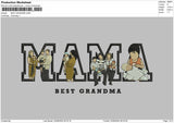 BEST GRANDMA Embroidery Machine File