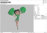 Betty Boop Embroidery File 4 size