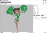 Betty Boop Embroidery File 4 size