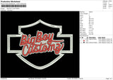 Big Boy Customs Embroidery File 6 sizes