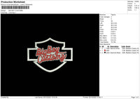 Big Boy Customs Embroidery File 6 sizes