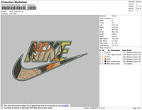 Nike One Piece Embroidery File 4 size