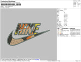 Nike One Piece Embroidery File 4 size
