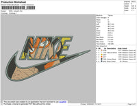 Nike One Piece Embroidery File 4 size