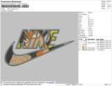 Nike One Piece Embroidery File 4 size