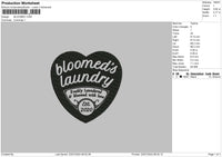 Bloomed Embroidery File 6 sizes