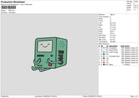 Bmo Emboidery File 6 sizes