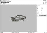 BMW 330 Embroidery File 4 size