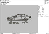 BMW 330 Embroidery File 4 size