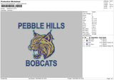 Bobcats Embroidery File 4 sizes