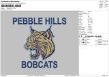 Bobcats Embroidery File 4 sizes