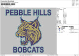 Bobcats Embroidery File 4 sizes