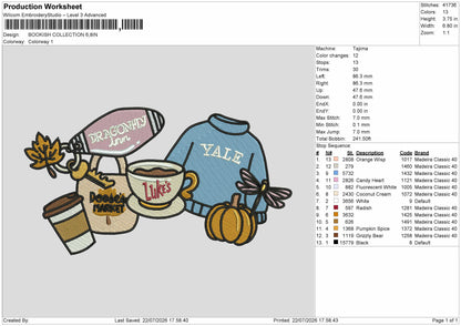 Sweater icon Embroidery Machine Design File 6 sizes