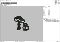 Boulders Logo V2 Embroidery File 4 size