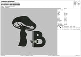 Boulders Logo V2 Embroidery File 4 size