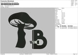 Boulders Logo V2 Embroidery File 4 size