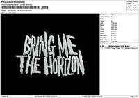 Bringtext 01 Embroidery File 6 sizes