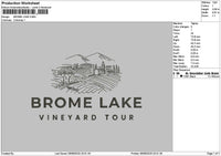 Brometext Embroidery File 6 sizes