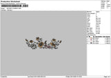 Flowers 2011 Embroidery File 6 sizes