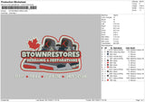 Btownrestores Embroidery File 6 sizes