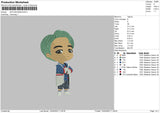 Bts Kim Namjoon Embroidery File 4 size