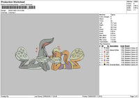Bugslola 2305 Embroidery File 6 sizes