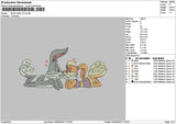 Bugslola 2305 Embroidery File 6 sizes
