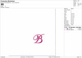 ALFABETO Embroidery File