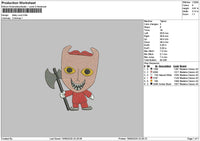 Babylock Chibi Embroidery File 6 sizes