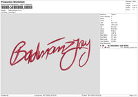 Bmomzjay Embroidery File 5 sizes