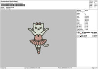 Cat 2905 Embroidery File 6 sizes