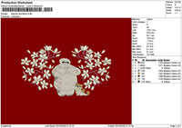 Baymax0210 Embroidery File 6 sizes