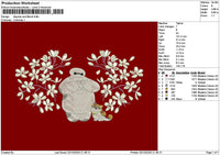 Baymax0210 Embroidery File 6 sizes