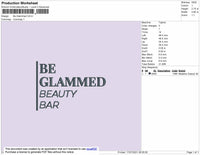 BE GLAMMED