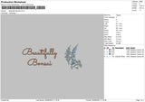 Beautiful Bonsai Embroidery File 4 sizes