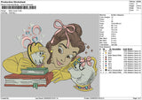 Belle1906 Embroidery File 6 sizes