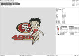 Betty Sf Embroidery File 6 sizes