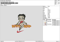 Betty Swoosh 01 Embroidery File 6 sizes