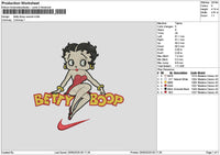 Betty Swoosh 01 Embroidery File 6 sizes