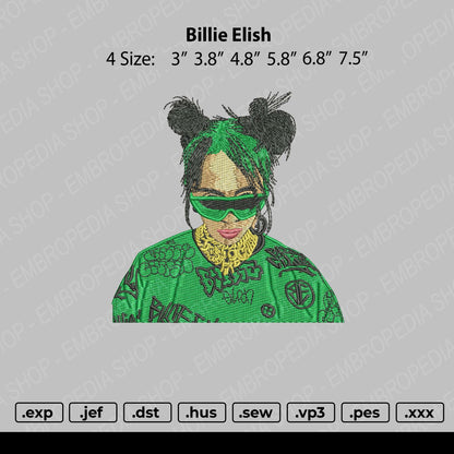 BiIIie Ellish Embroidery Design Files