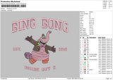 Bingbong V2 Embroidery File 6 sizes