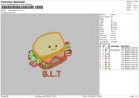 Bit Sandwitch Embroidery File 6 sizes